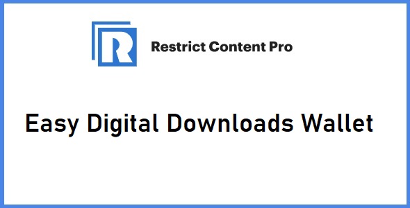 Restrict Content Pro Easy Digital Downloads Wallet 1.2.1