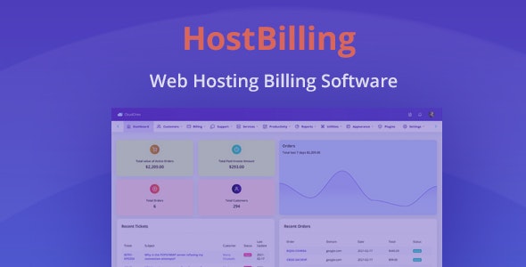 HostBilling 2.21 – Web Hosting Billing & Automation Software