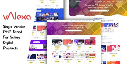 Valexa - PHP Script For Selling Digital Products And Digital Downloads