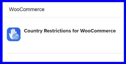 Country Restrictions for WooCommerce
