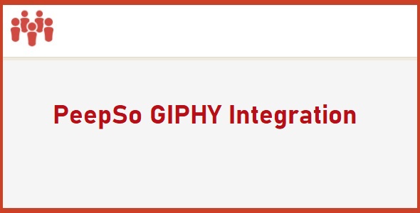PeepSo GIPHY Integration 4.0.0.0