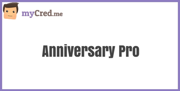 myCred Anniversary Pro 1.0.4