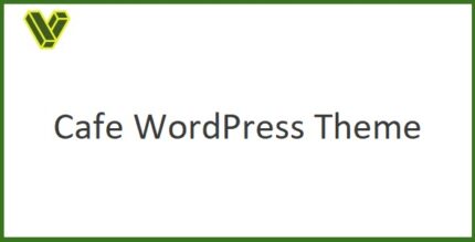 Cafe - WordPress Theme