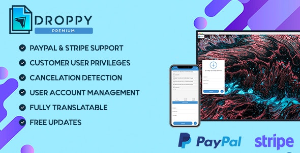 Premium subscription 2.1.6 – Droppy online file transfer and sharing