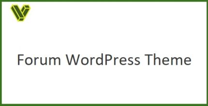 Forum - WordPress Theme