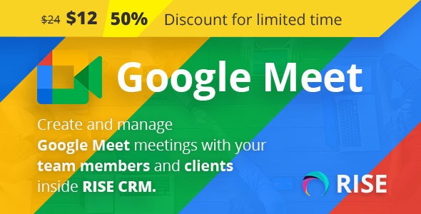 Google Meet Integration for RISE CRM 1.1