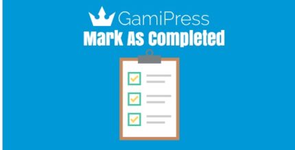 GamiPress Mark As Completed - WordPress Plugin