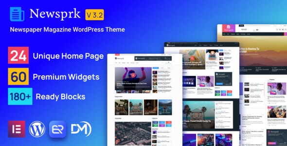 Newsprk 7.4.0 – Newspaper WordPress Theme