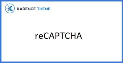Kadence reCAPTCHA - Addon