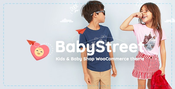 BabyStreet 1.7.2 – WooCommerce Theme for Kids Toys and Clothes Shops