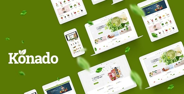 Konado 1.1.3 – Organic Theme for WooCommerce WordPress