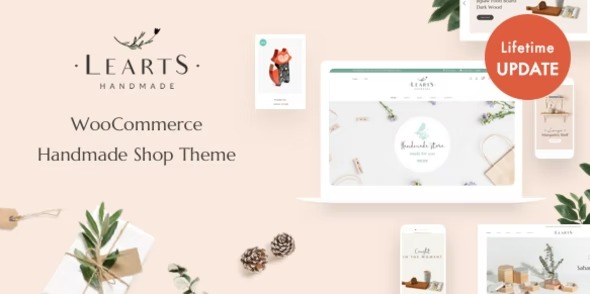 LeArts 2.0.1 – Handmade Shop WooCommerce WordPress Theme