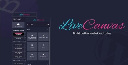 LiveCanvas - Pure HTML and CSS WordPress builder