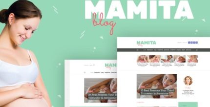 Mamita - Pregnancy & Maternity Blog WordPress Theme