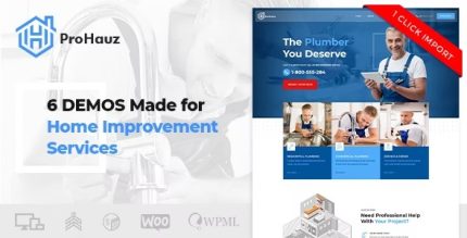 ProHauz - Handyman & Plumber WP Theme