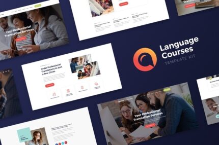 Translang - Language Courses & Translation Services Elementor Template Kit