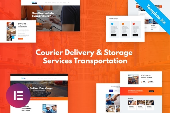 Kargo – Delivery & Storage Template Kit