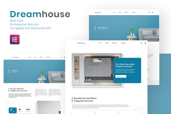 Dreamhouse – Real Estate Elementor Template Kit