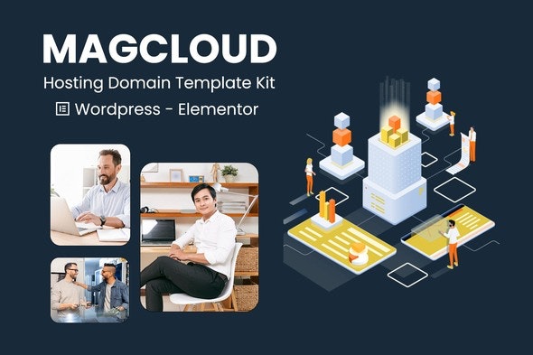 Magcloud – Hosting Domain Elementor Template Kit