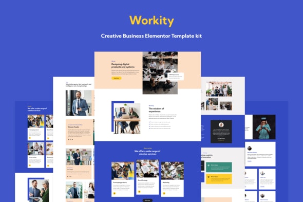 Workity - Creative Business Elementor Template kit