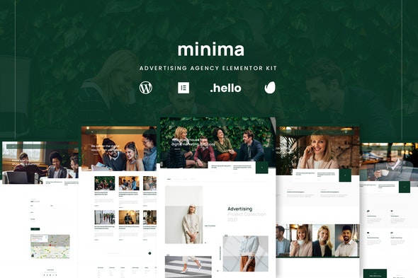 Minima – Advertising & Business Agency Elementor Template Kit