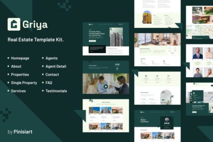 Griya - Real Estate Elementor Template Kit