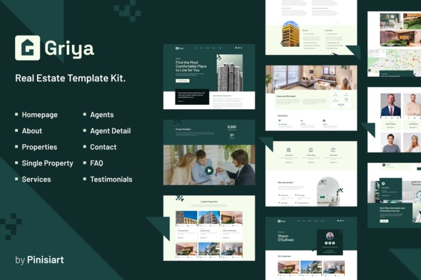 Griya – Real Estate Elementor Template Kit