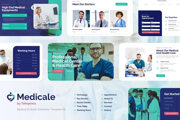 Medicale – Medical & Health Elementor Template Kit