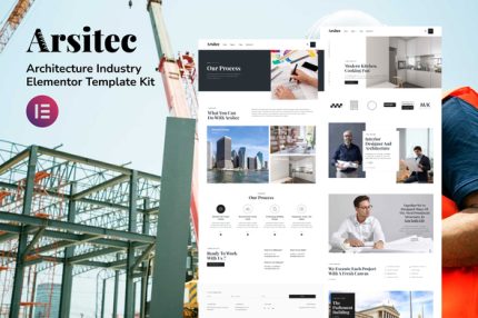 Arsitec - Architecture and Interior Elementor Template Kit