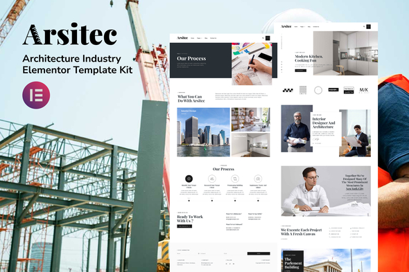 Arsitec – Architecture and Interior Elementor Template Kit