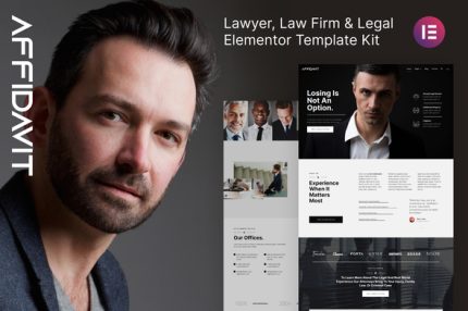 Affidavit - Lawyer & Law Firm Elementor Template Kit