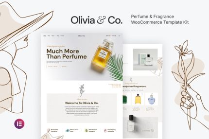 Olivia & Co - Perfume & Fragrance WooCommerce Template Kit