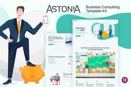 Astonia - Business Consulting Elementor Template Kit