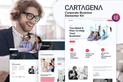 Cartagena - Corporate Business Elementor Template Kit