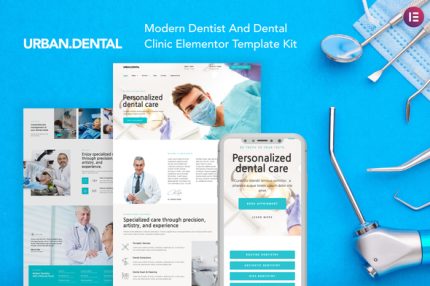 UrbanDental - Dentist & Dental Clinic Template Kit