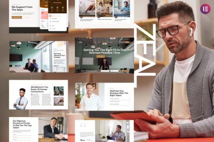 Zeal - Recruiting Agency & HR Consultant Elementor Template Kit