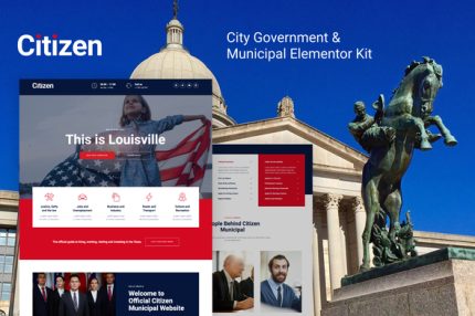 Citizen - City Government & Municipal Elementor Kit
