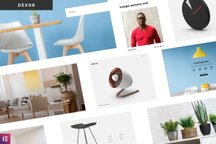 Dexor - Furniture and Decor Shop Elementor Template Kit