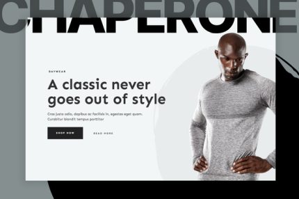 Chaperone - Men's Fashion WooCommerce Template Kit