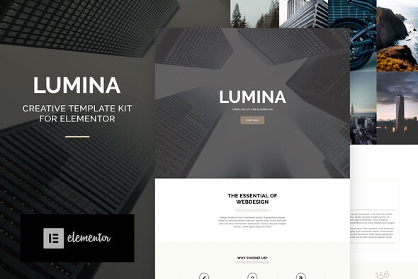 Lumina – Creatives & Business Elementor Template Kit