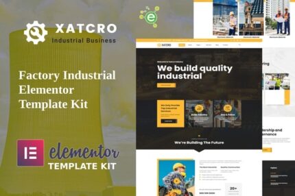 Xatcro - Factory Industrial Elementor Template Kit