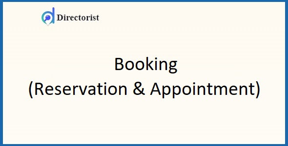 Directorist Booking (Reservation & Appointment) 3.0.3