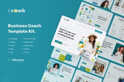 Ccoach - Business Coach Elementor Template Kit