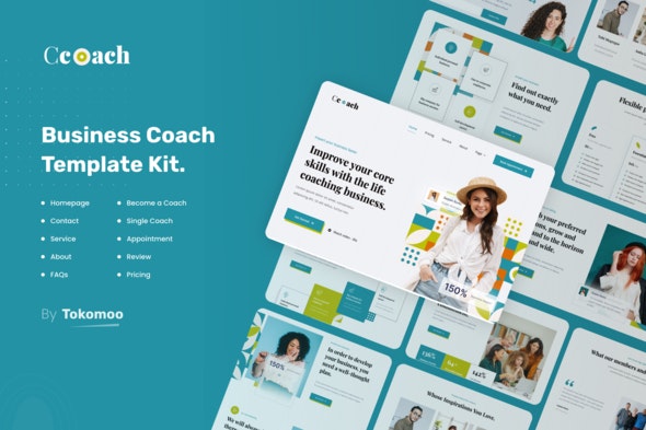 Ccoach – Business Coach Elementor Template Kit