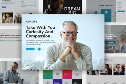 Coachie - Life Coach Elementor Template Kit