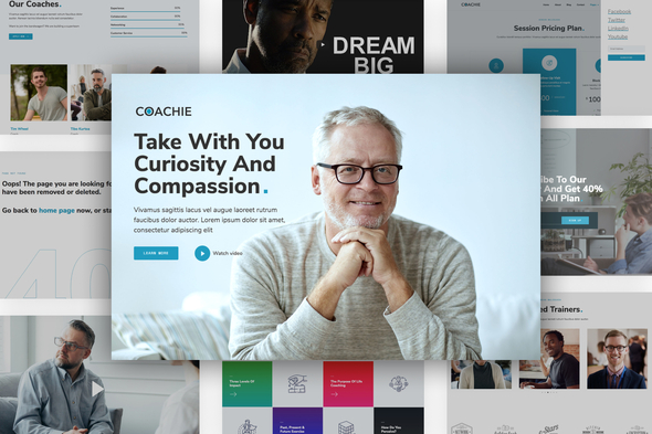 Coachie - Life Coach Elementor Template Kit