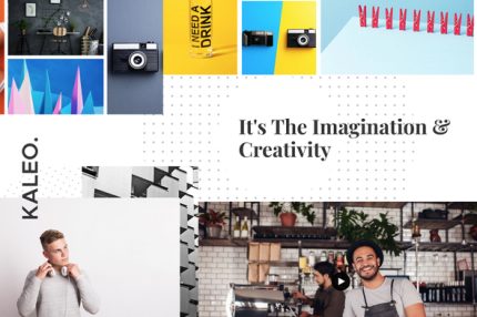 Kaleo - Creative Portfolio Elementor Template Kit