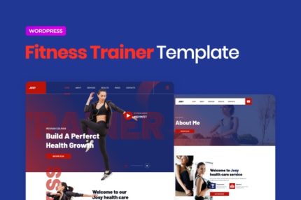 Josy - Sport & Fitness Elementor Template Kit