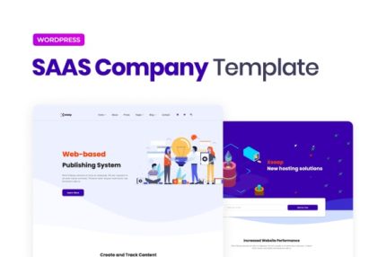 Xsapp - SAAS Company Elementor Template Kit