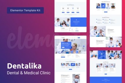 Dentalika - Dental Clinic & Medical Health Elementor Template Kit